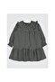 Plaid Patterned 10-13 Years Old Dress - Gray - 7