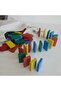 Domino Mind Memory Logic Educational Intelligence Strategy Children and Family Game Healthy Wooden Box Game