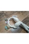 Cream Color Cute Plush Playing Headset with Figured Ears and Fluffy Sound - 2