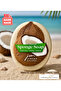 Coconut Scented Natural Sponge Soap 125 Gr, Skin Renewing, Purifying, Exfoliating Effect - 2