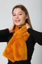 Saffron Soft Textured Plush Women's Neck Collar - 4
