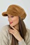 Camel Soft Textured Plush Cap Women's Hat - 5
