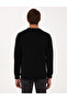 Black Regular Fit Crew Neck Sweatshirt 50317658-Vr046 - 5