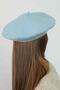 Baby Blue Wool Painter Women's Beret - 6