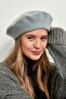 Gray Woolen Painter Women's Beret - 2
