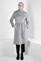 BIRDED ACCESSORY DETAIL COAT 90453