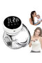 White 1PCS Wearable Electric Breast Pump Silent Milk Collection Hands-free Invisible Automatic Intel