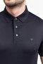 Men's Polo Neck T-Shirt Navy Blue - 4