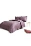 Ornament Double Jacquard Cotton Satin Duvet Cover Set - 3