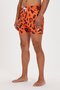 Bling Orange Printed Men's Swim Shorts - 4