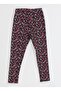 Mini Floral Print Girls' Leggings Size: 10 Years - 3