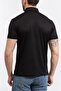 Men's Polo Neck T-Shirt Black - 3