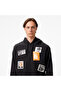 Punk Patch Pullover Men's Black Sweatshirt - 6