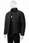 Men's Black Quilted Lined Double Pocket Puffer Jacket - 3