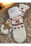 Geyikli Peluş Noel Çorabı - 2