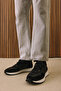 , Men's Genuine Leather Sneaker 1531026Z265 Black - 2