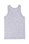 Men's Gray 6-Pack Cotton Combed Undershirts - 3