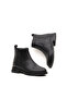 Genuine Leather Zippered Rubber Non-Slip Sole Women's Boots - 8