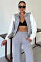 Women's Modal Fabric Side Stripe Garnished Tracksuit Set - 5