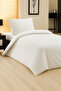Single White Duvet Cover Set 63 Thread Count Dense Weaving - 3