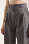 Women's Pleated Fabric High Waist Palazzo Pants