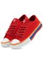 ® |   Bn-90176 - Red - Linen Women's Sneaker Sports Shoes - 6