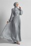 Stone Detailled Evening Dress 50520