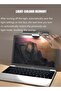 Monitor Light Bar for Flat/Curved Screen, LED Eye Caring Lamp, Laptop Clip Light for Office - 6