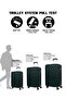 Prisma Series Set of 3 Luggage | Lightweight Small 10KG, Medium 20KG & Large 30KG ABS 4 Wheels Trolley Hardsided Travel Suitcase Army green - 6