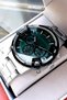 Multifunction Men's Wristwatch Silver Color Steel Band 3 Atm Water Resistant Hme2050C3 - 2