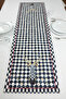 40x140cm Woven Stain Resistant Printed Premium Thai Feather Fabric Tablecloth Runner Washable - 2