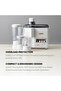 4-in-1 Food Processor 650W with Blender, Grinder, Chopper & Citrus Juicer – Multi-Functional - 4
