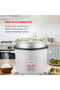 Rice Cooker With Glass Lid 2.2L | Non-Stick Pot, Cook & Keep Warm Functions, - 3