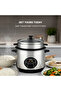 3-in-1 Electric Rice Cooker OG9500RC | 1.8 L Non-Stick Inner Pot with Glass Lid | 700 W Fast-Heating - 4