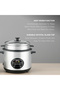 3-in-1 Electric Rice Cooker OG9500RC | 1.8 L Non-Stick Inner Pot with Glass Lid | 700 W Fast-Heating - 5