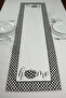 40x140cm Woven Stain Resistant Printed Premium Thai Feather Fabric Tablecloth Runner Washable - 3