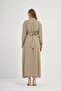 Women's Modal Dress Khaki 31033 - 7