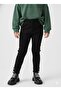 Button Detailed Ribbed Kids Knitwear Leggings - 2