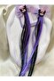 Kuromi Braided Hair Purple