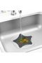 Silicone Star-Shaped Drain Strainer – Water-Permeable for Shower, Sink, and Bathroom, Garbage Catcher Cover