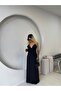 Black Long Strap Dress - 3