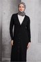 Long Knitted Cardigan 45017 - 2