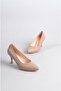 Seç 224 Genuine Leather Stiletto Shoes (7cm) Mink - 6