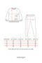 Girl's Mobile Bow Skinny Leg Tights Double Set - 5