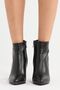 100% Genuine Leather Black Women's Boots - 2