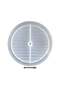 1 Piece Transparent Natural Gas Ventilation Grille Including Screw Ventilation Plastic Transparent | |   Transparent Glass Ventilator Round Air Vent Pvc Glass Ventilator - 4