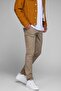 Cream Light Color Chino Trousers - Marco Intelligence 12150160
