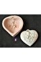 7cm Rose Embossed Handle Hanger Heart Silicone Mold K-209, Scented Stone Soap Gypsum Candle Mold - 3