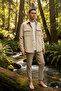 Oversize Men's Cashmere Shirt – Comfortable and Warm Winter Model, Unisex Style, Trendy Shirt