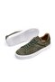 Ranger Khaki Lace-Up Suede Men's Sneaker Shoes - 5